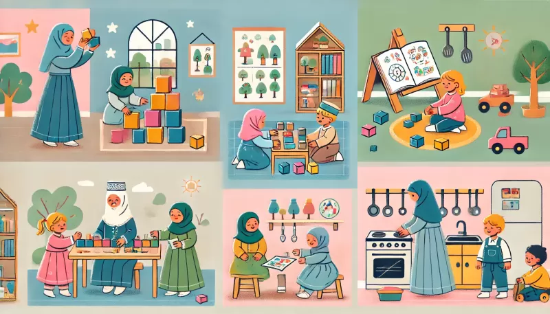 الطفل من عمر سنتين إلى ثلاث سنوات