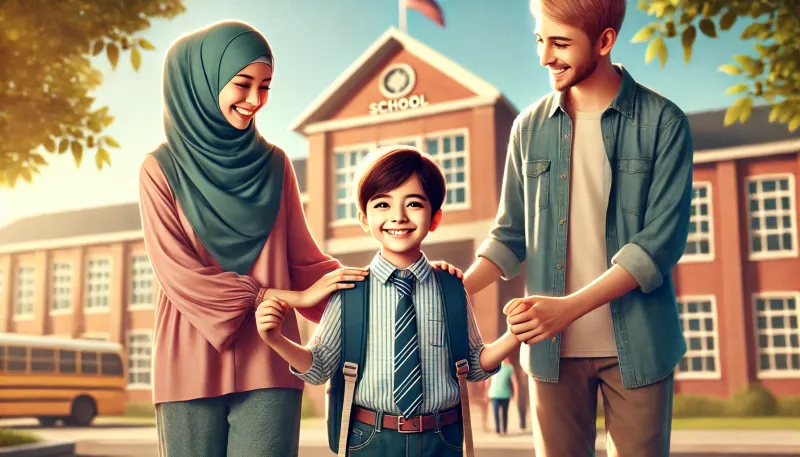 علاج خوف الطفل من المدرسة