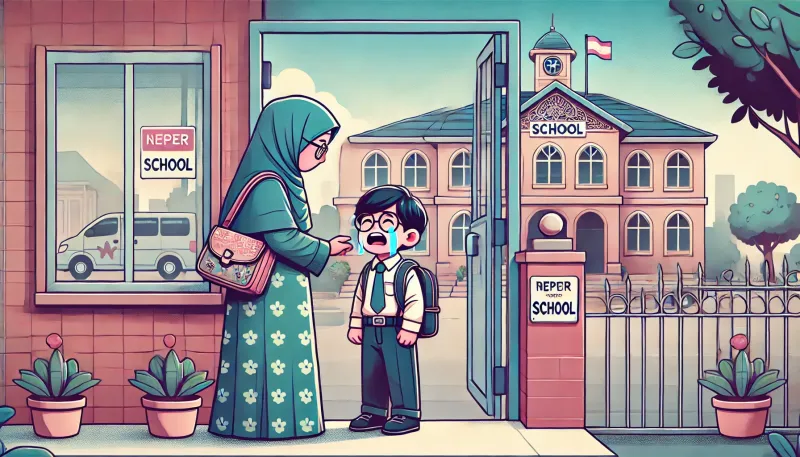 كيفية التعامل مع الطفل كثير البكاء عمر خمس سنوات