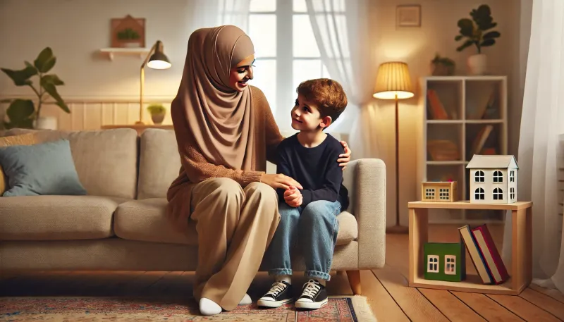 البكاء عند الأطفال بعمر 7 سنوات