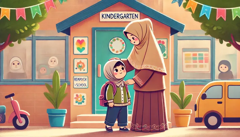 كيف أتعامل مع طفل متعلق بأمه في الروضة؟