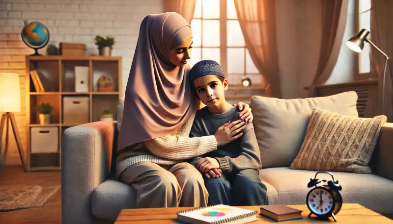 البكاء عند الأطفال بعمر 8 سنوات