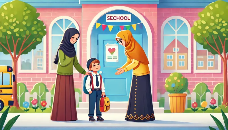 خوف الطفل الجديد من المدرسة ودور الأسرة والمعلم