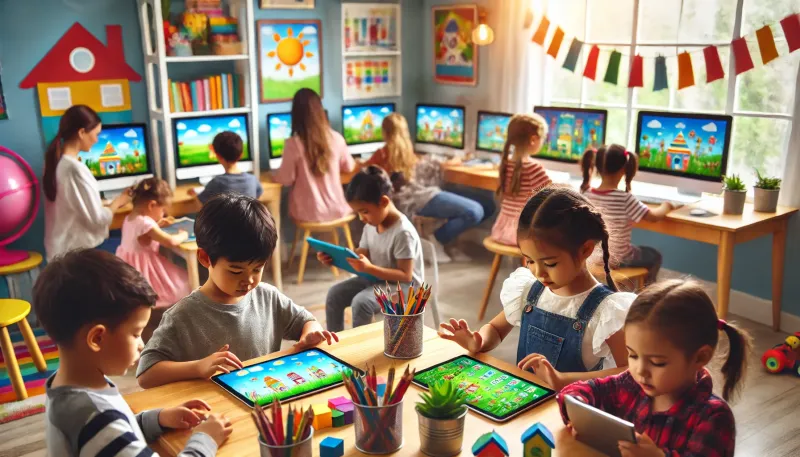 ألعاب تعليمية للأطفال مجانًا