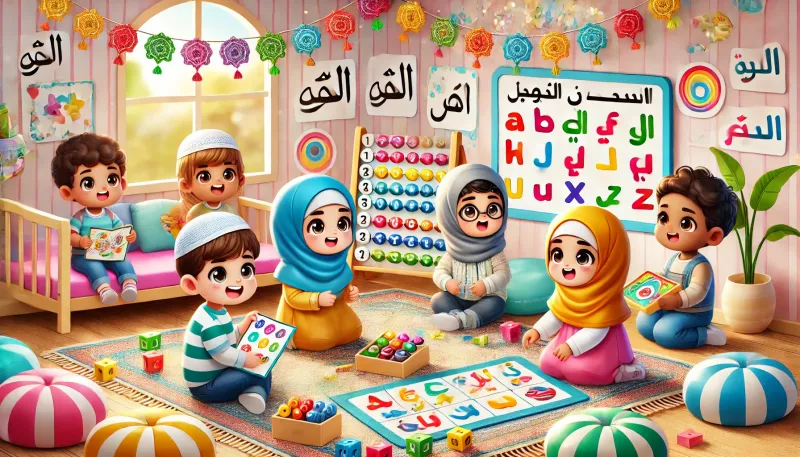 تعليم اللغة العربية للأطفال من 2 - 5 سنوات