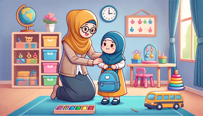 تهيئة الطفل للروضة