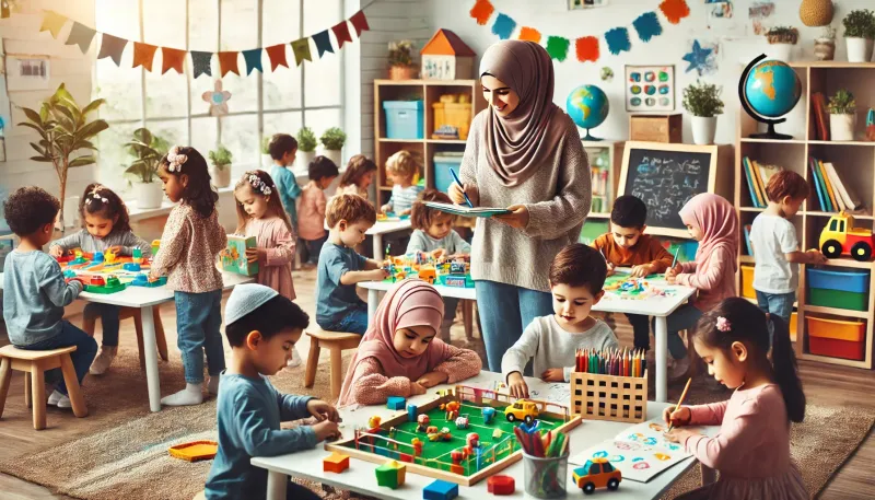 أفكار تدريس الأطفال