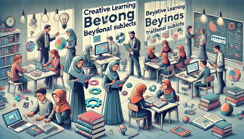 علاقة العلم والتعلم خارج أهداف المادة