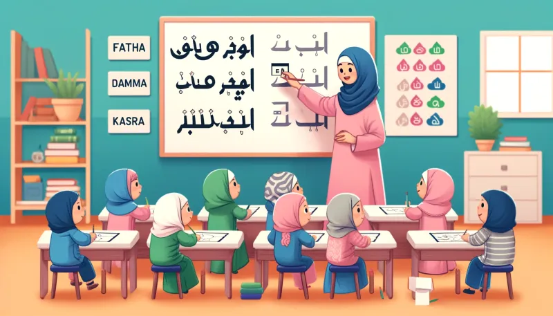 طريقة تعليم الأطفال الحروف بالحركات