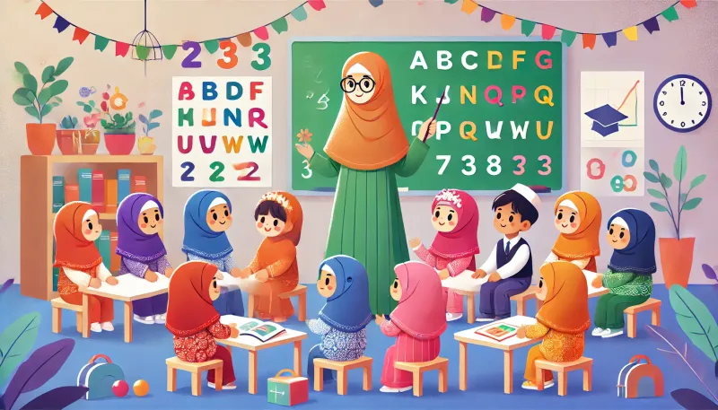 السن المناسب لتعليم الطفل الحروف والأرقام