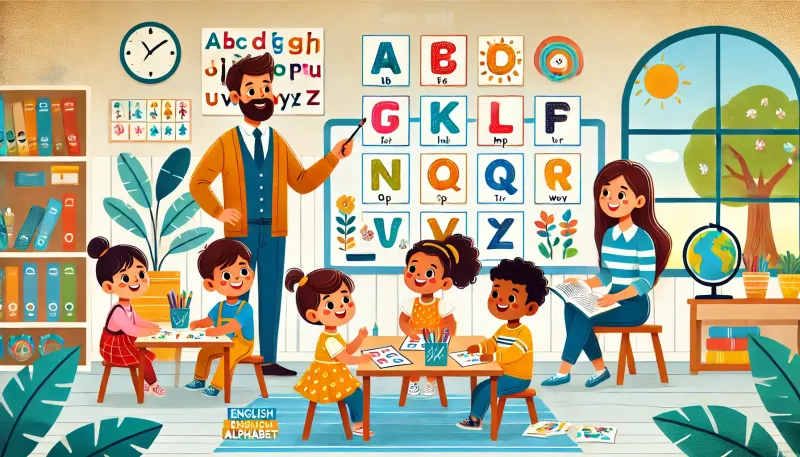 طريقة تعليم الحروف الإنجليزية للأطفال