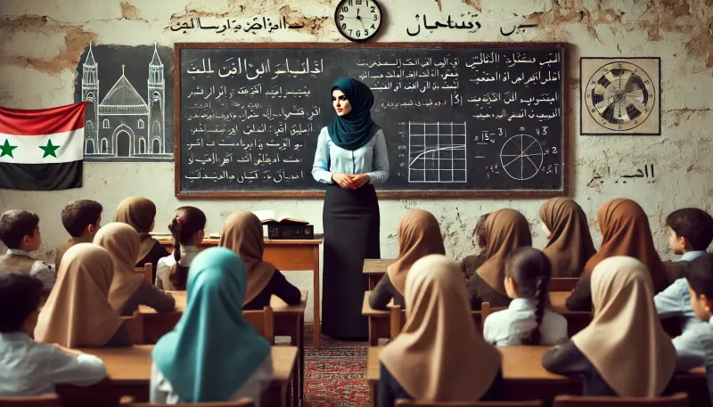 معلمة في طرطوس