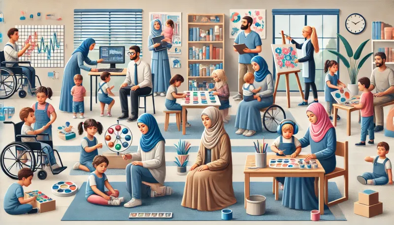 تصميم وسائل تعليمية لذوي الاحتياجات الخاصة