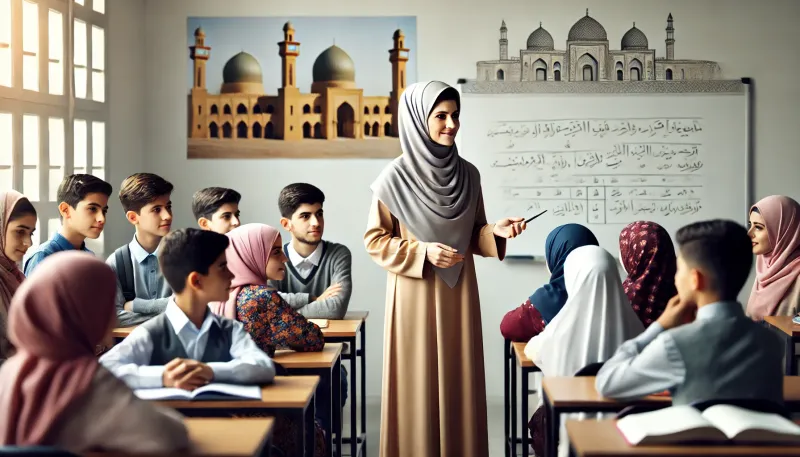 معلمة في ذي قار