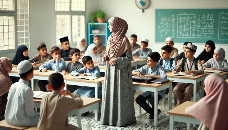 معلمة في تكريت