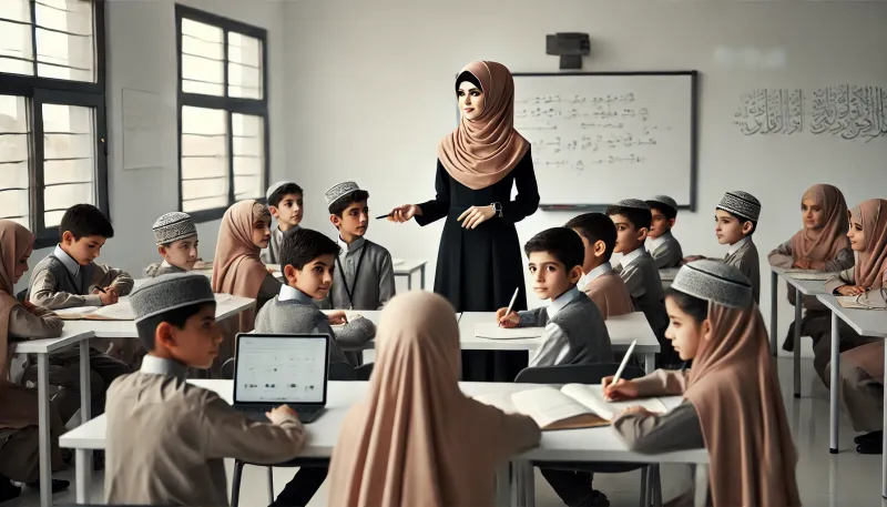 معلمة في كركوك