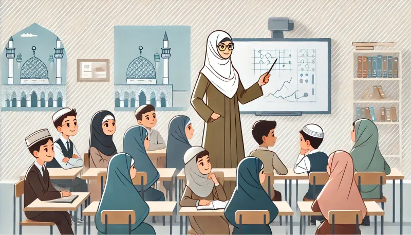 معلمة في كربلاء