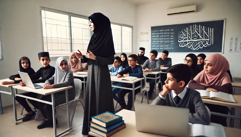 معلمة في المثنى