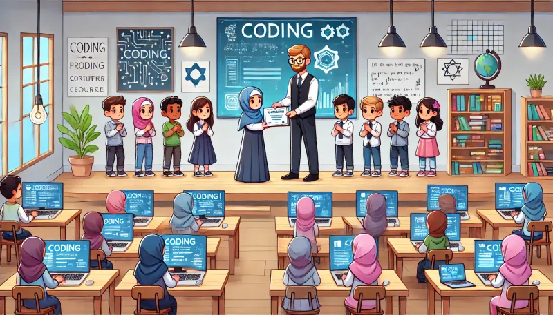 دورات برمجة معتمدة للأطفال