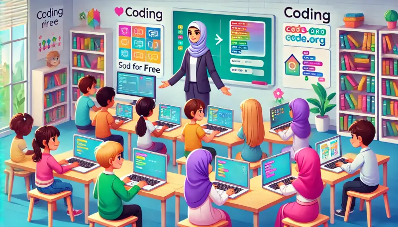 كورس برمجة للأطفال مجانًا