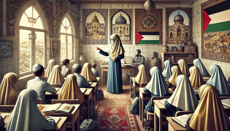 معلمة في الخليل