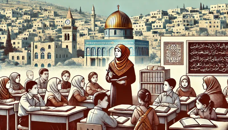 معلمة في الناصرة