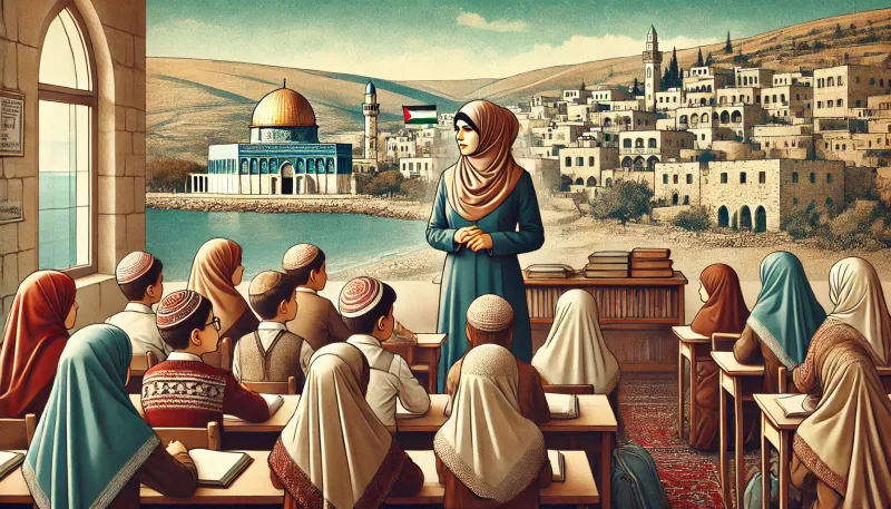 معلمة في طبريا