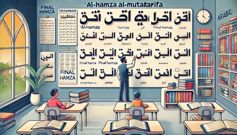 الهمزة المتطرفة: درس متكامل