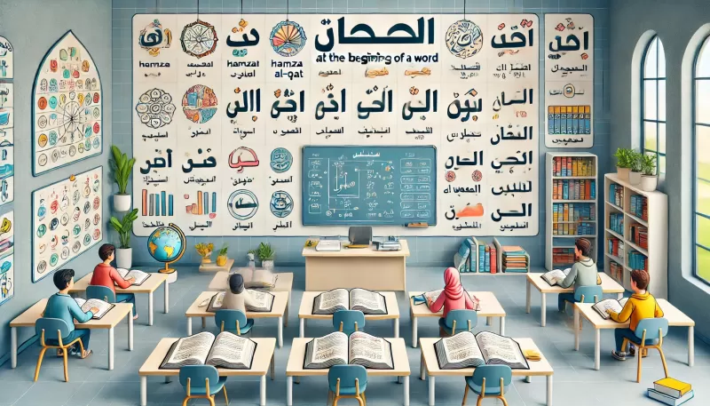 شرح درس الهمزه في اول الكلمه 
