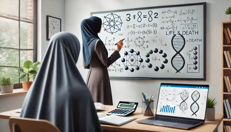 رياضيات الحياة والموت: فهم الحسابات الرياضية لعمليات الحياة والموت