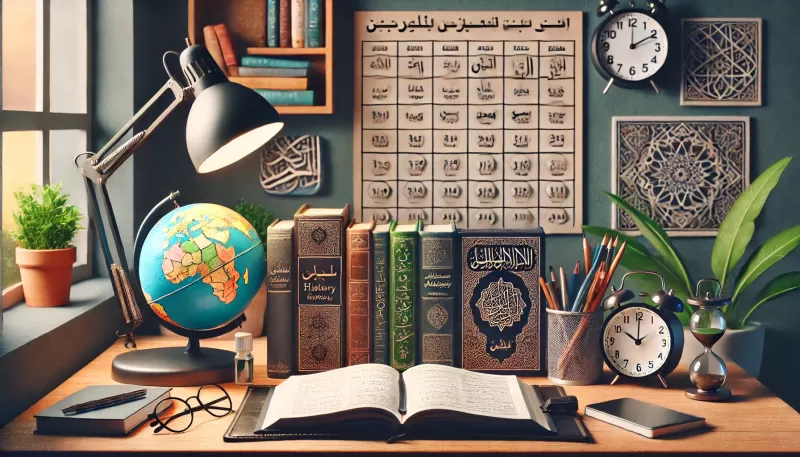 جدول دراسة توجيهي أدبي