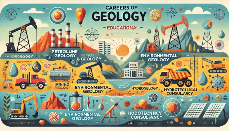 وظائف تخصص الجيولوجيا: مجالات العمل والفرص المهنية
