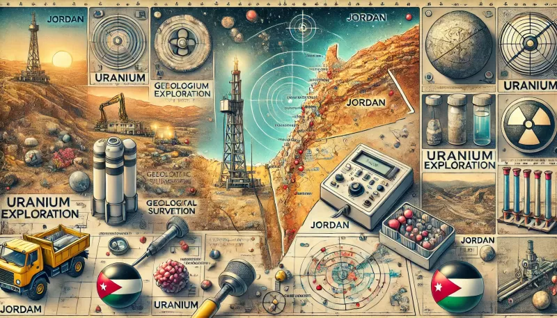 استكشاف اليورانيوم في الأردن: آفاق وفرص لاستخراج الطاقة النووية