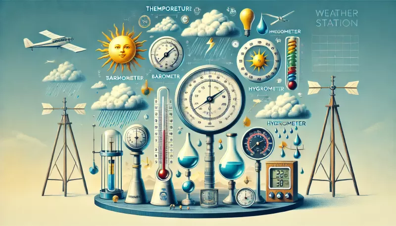 قياس عناصر الطقس: الأدوات والتقنيات لفهم حالة الجو