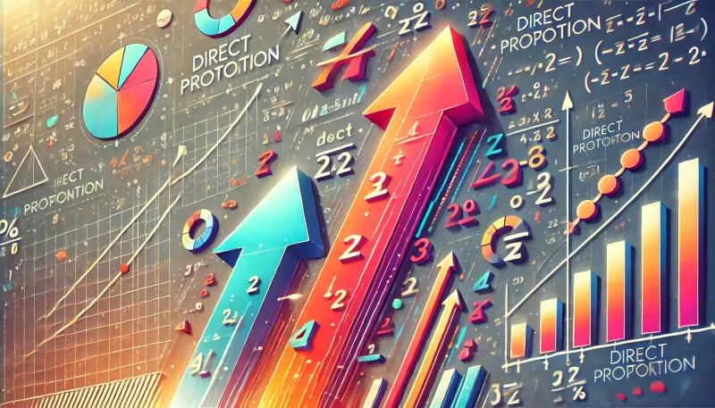 ما معنى تناسب طردي؟