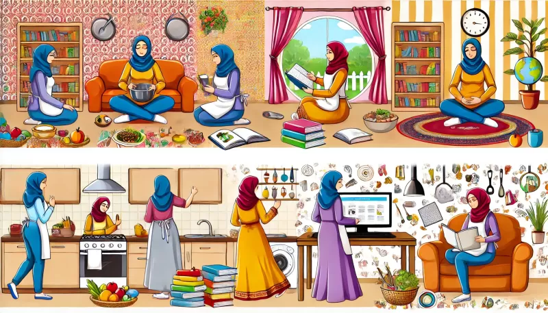 ماذا تفعل في العطلة في المنزل