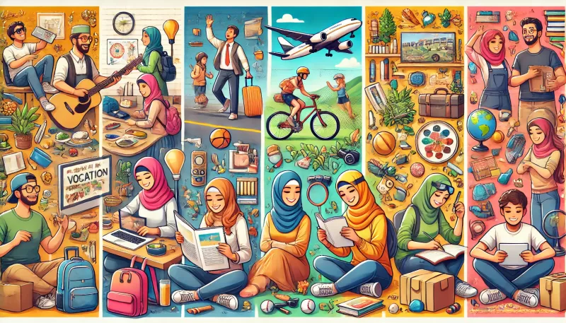 أفكار لقضاء عطلة ممتعة