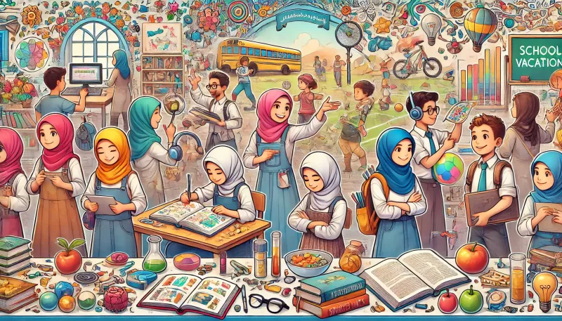 ماذا تفعل في العطلة المدرسية