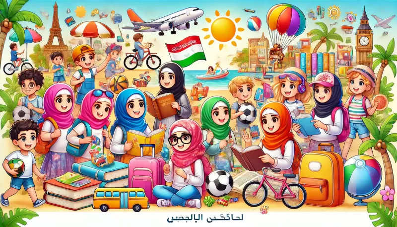 موضوع تعبير قصير عن العطلة الصيفية بالعربية