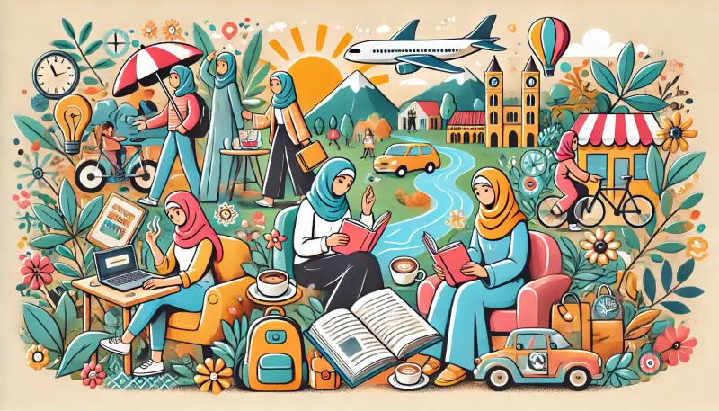 استغلال الإجازة القصيرة