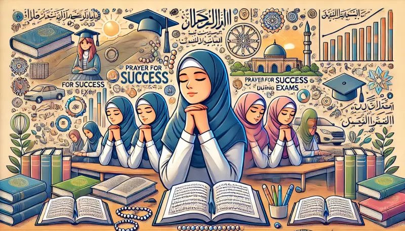 دعاء لتسهيل الامتحان والنجاح