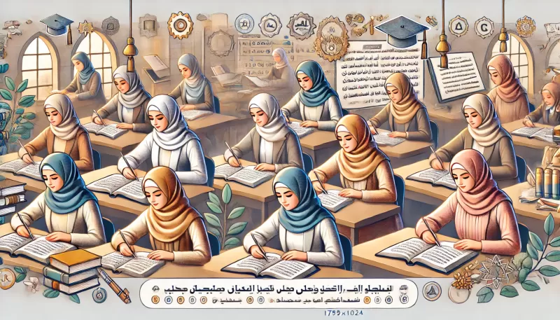 امتحان مستوى عربي مع الاجابات