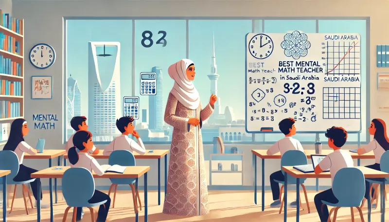 أفضل معلمة حساب ذهني في السعودية
