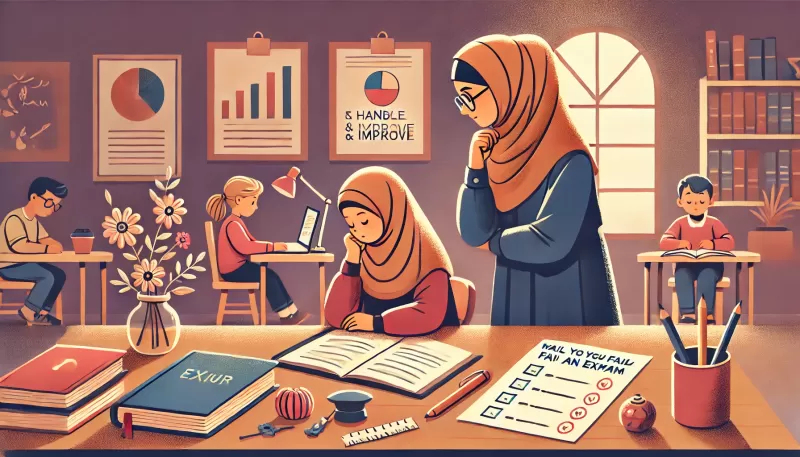 ماذا تفعل إذا رسبت في امتحان: خطوات للتعامل مع الرسوب والتحسين