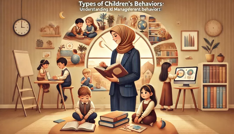 أنواع سلوكيات الأطفال
