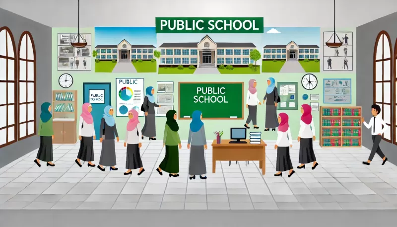 تعريف المدارس الحكومية