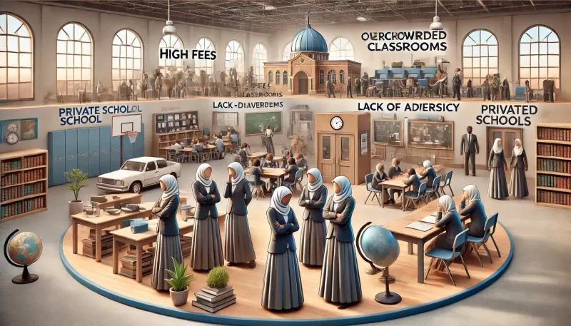 مشاكل المدارس الخاصة