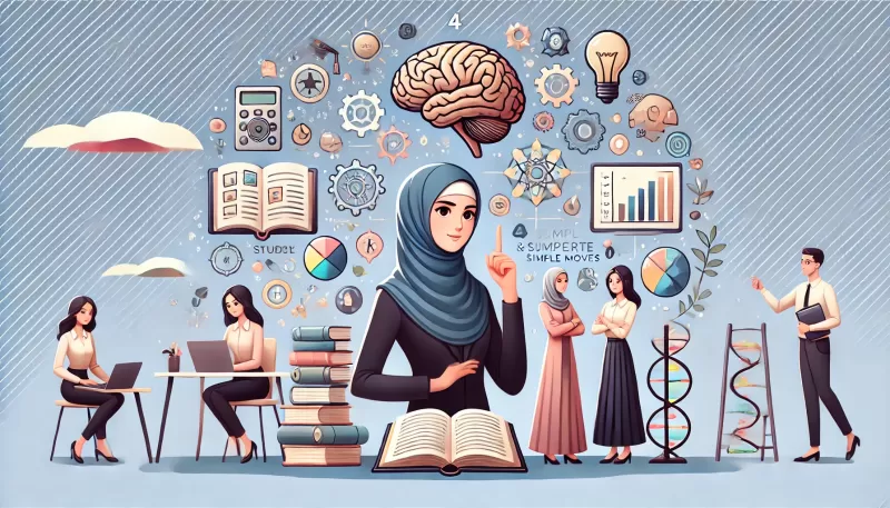 كيف تصبح ذكياً بأربع حركات بسيطة