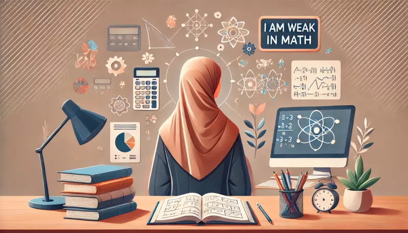أنا ضعيف في الرياضيات