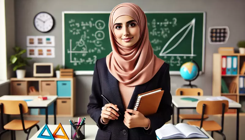 افضل معلمه في القريات